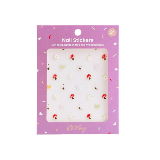 OH FLOSSY - NAIL STICKERS MAGIC GARDEN