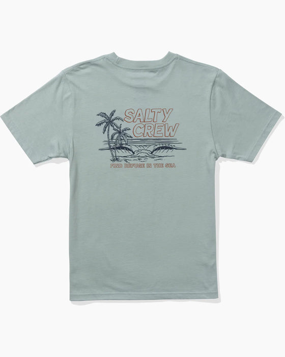 SALTY CREW - A FRAME BOYS SS TEE MACKEREL