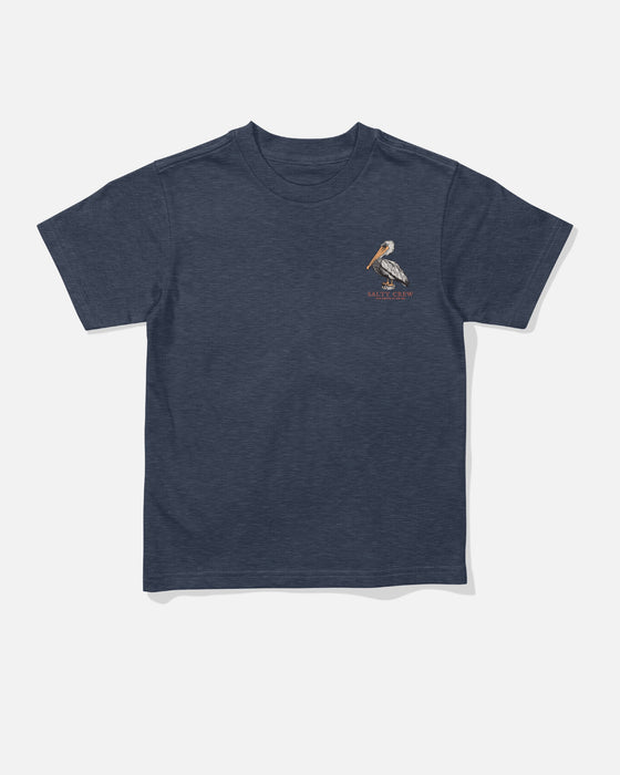SALTY CREW - PERCHED TODDLER SS TEE ATHLETIC NAVY