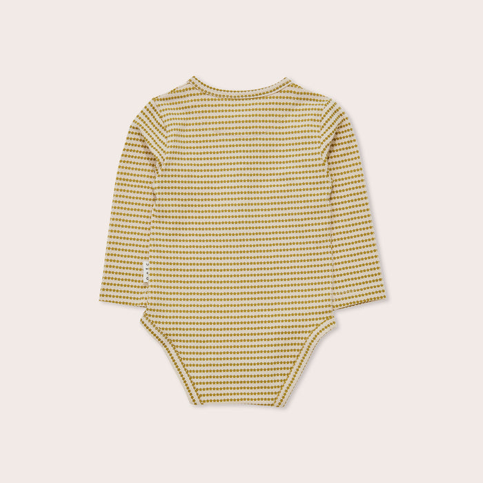 OLIVE AND THE CAPTAIN - MINI STARS L/SLEEVE BODYSUIT