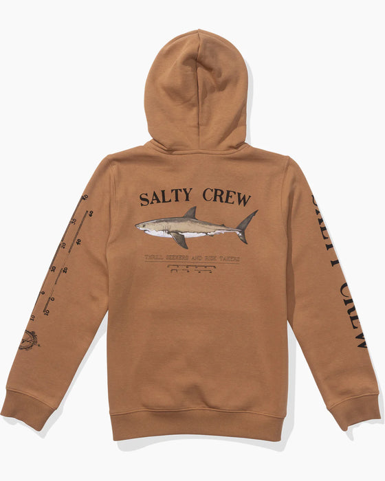 SALTY CREW - BRUCE BOYS HOOD FLEECE SIERRA