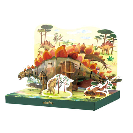 ADJUSTABLE 3D PUZZLE STEGOSAURUS