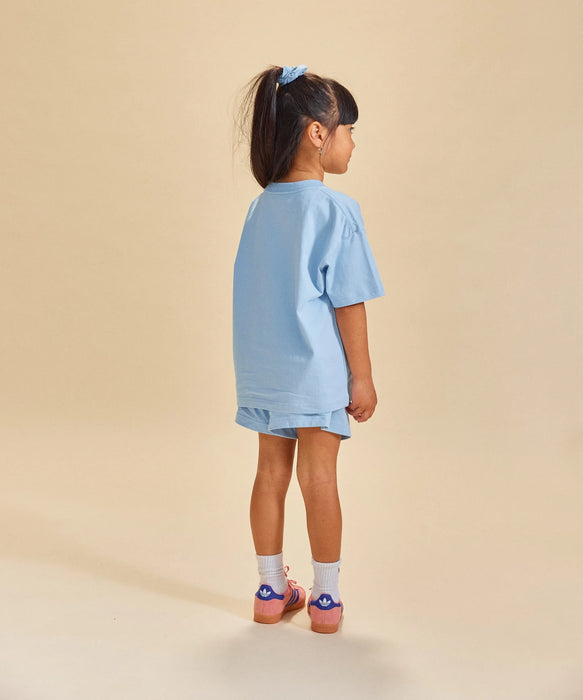 SONNIE - BOXY TEE SKY