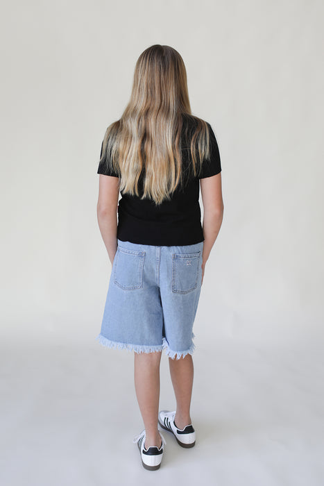 GOOD GOODS - MILA JORTS LIGHT BLUE