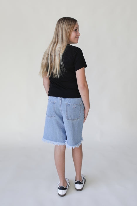 GOOD GOODS - MILA JORTS LIGHT BLUE