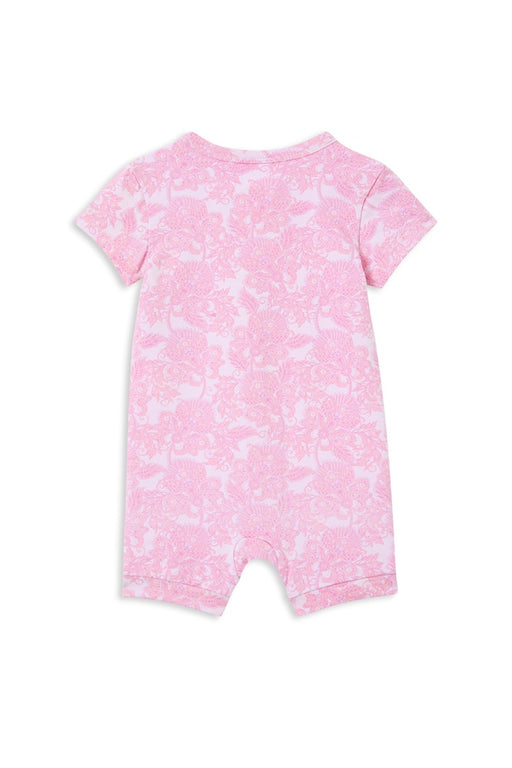 MILKY - PAISLEY ZIP ROMPER PINK