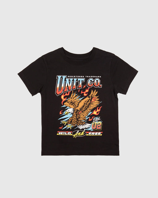 UNIT - KIDS TEE CLASH BLACK