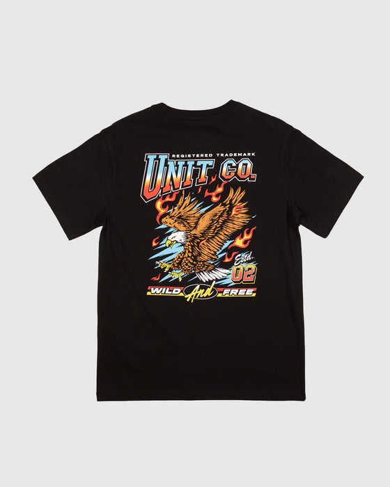 UNIT - YOUTH TEE CLASH BLACK