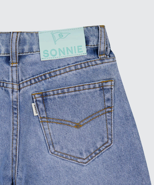 SONNIE - CLASSIC DENIM JEANS MIDWASH