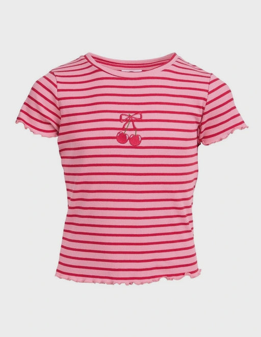 EVE GIRL - BETTY RIB TEE PINK