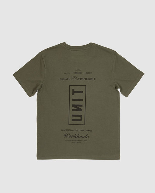 UNIT - ARCADIA YOUTH TSHIRT MILITARY