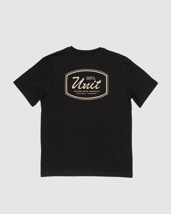 UNIT - MACK YOUTH TSHIRT BLACK