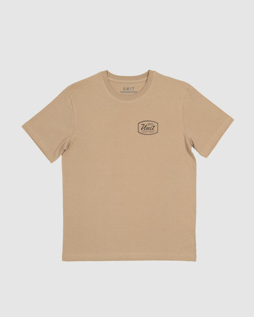 UNIT - MACK YOUTH TSHIRT TAN