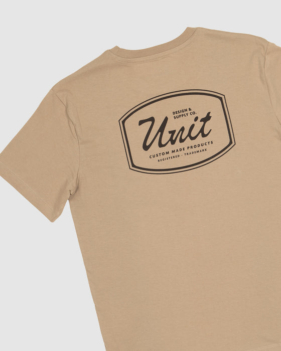 UNIT - MACK YOUTH TSHIRT TAN