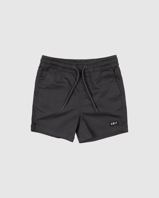 UNIT YOUTH SHORTS - CORE WASHED BLACK