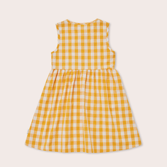 OLIVE AND THE CAPTAIN - AMBER GINGHAM MACY DRESS