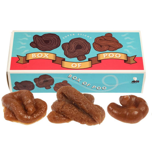 BOX OF STICKY POO