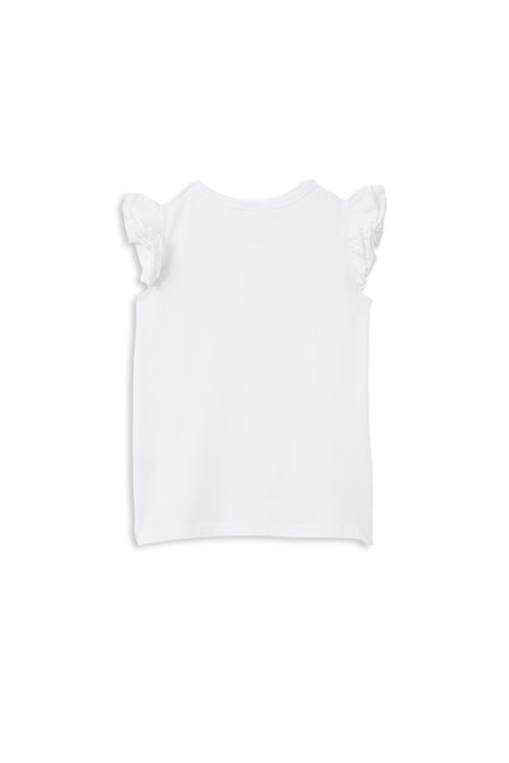 MILKY - DETAIL TEE WHITE