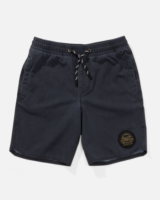 SALTY CREW - ATLAS VOLLEY SHORTS BLACK
