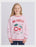 EVE GIRL - CHERRY HEARTS CREW PALE PINK
