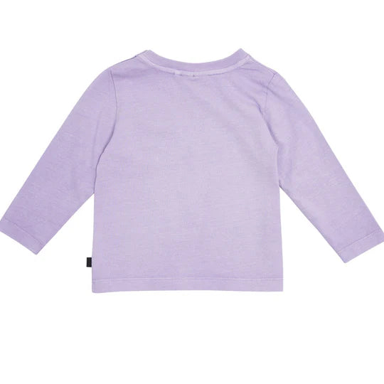 ANIMAL CRACKERS - RAFFAEL LS TEE PURPLE