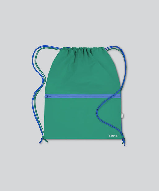 SONNIE - NYLON SWIM BAG COURT GREEN GREEN