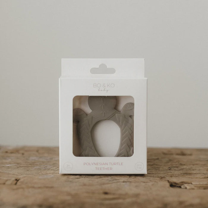 BO & KO - TURTLE TEETHER OLIVE