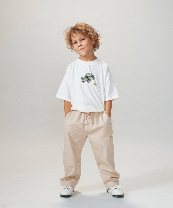 SONNIE - FREDDY TROUSERS NATURAL