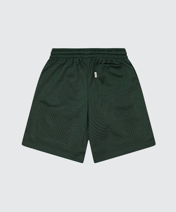 SONNIE - BAGGY BASKETBALL SHORTS FOREST GREEN