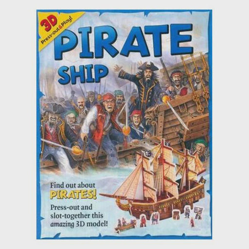 PIRATE SHIP 3D PRESS OUT PLAY
