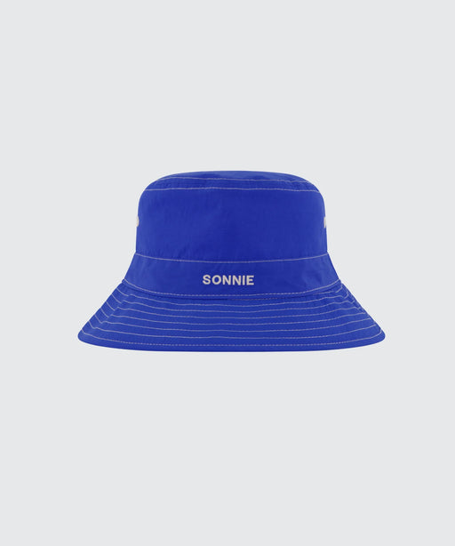 SONNIE - NYLON BUCKET HAT ELECTRIC BLUE