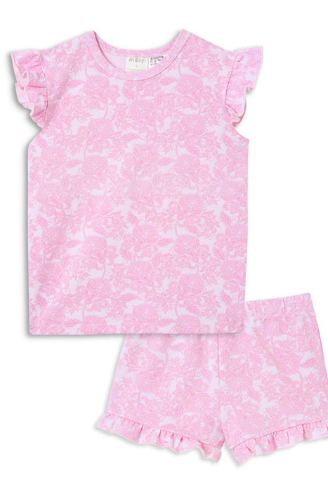 MILKY - PAISLEY PJS PINK