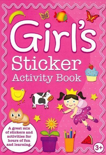 GIRLS ACTIVITY STICKER BOOK