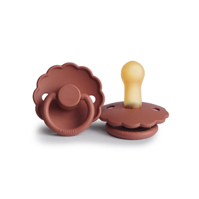 FRIGG DAISY LATEX PACIFIER - BAKED CLAY