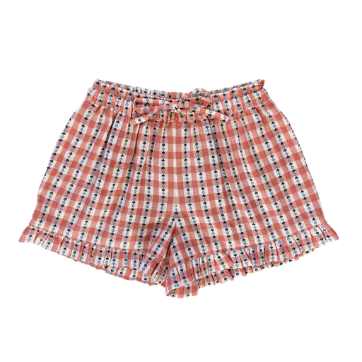 ELMA - PENNY SHORTS FOLK CHECK