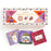 CHARM CARDS 12 CARDS 90PC CONFECTTI