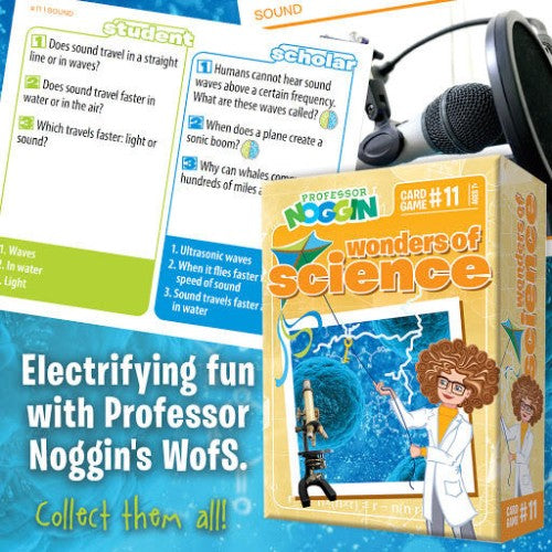 PROFESSOR NOGGIN - WONDERS OF SCIENCE CARD GAME