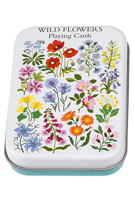 REX LONDON - WILD FLOWERS CARDS IN A TIN