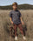 RYLEE + CRU - RAW EDGE TEE LET'S GO CAMPING MIDNIGHT