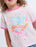 EVE GIRL - PEGASUS RINGER TEE PINK