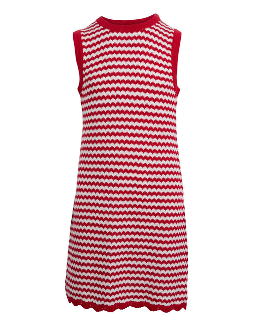 EVE GIRL - MILLIE KNIT DRESS RED