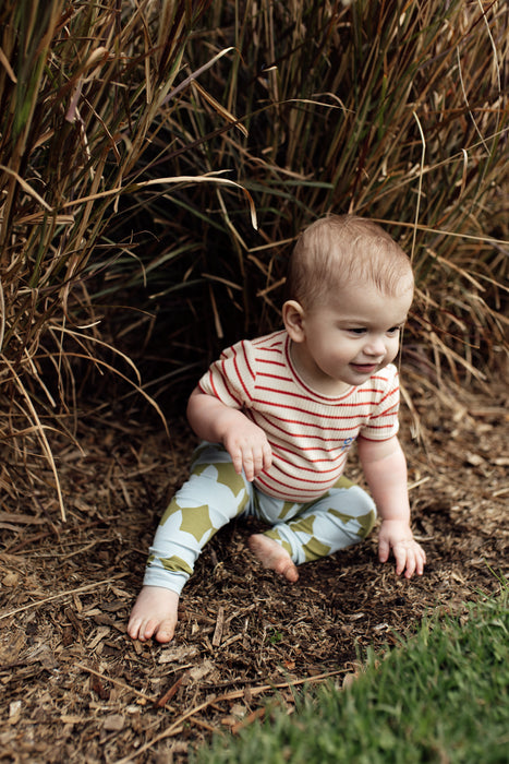 OLIVE AND THE CAPTAIN - SAMBA STRIPE BODYSUIT