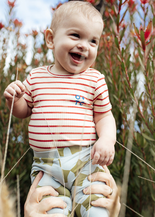 OLIVE AND THE CAPTAIN - SAMBA STRIPE BODYSUIT