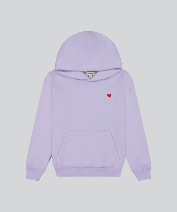 SONNIE - HEART HOODIE VIOLET