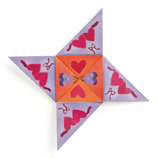 CHARM CARDS 12 CARDS 90PC CONFECTTI