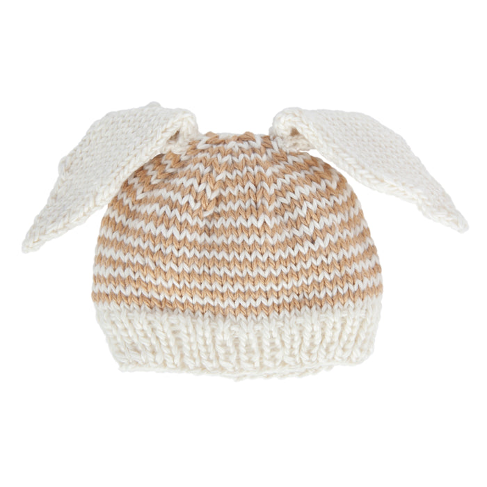 ACORN - FLOPSY BEANIE TAN & CREAM