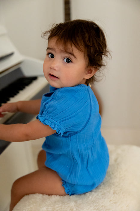 ALEX & ANT - LENNIE PLAYSUIT SKY BLUE