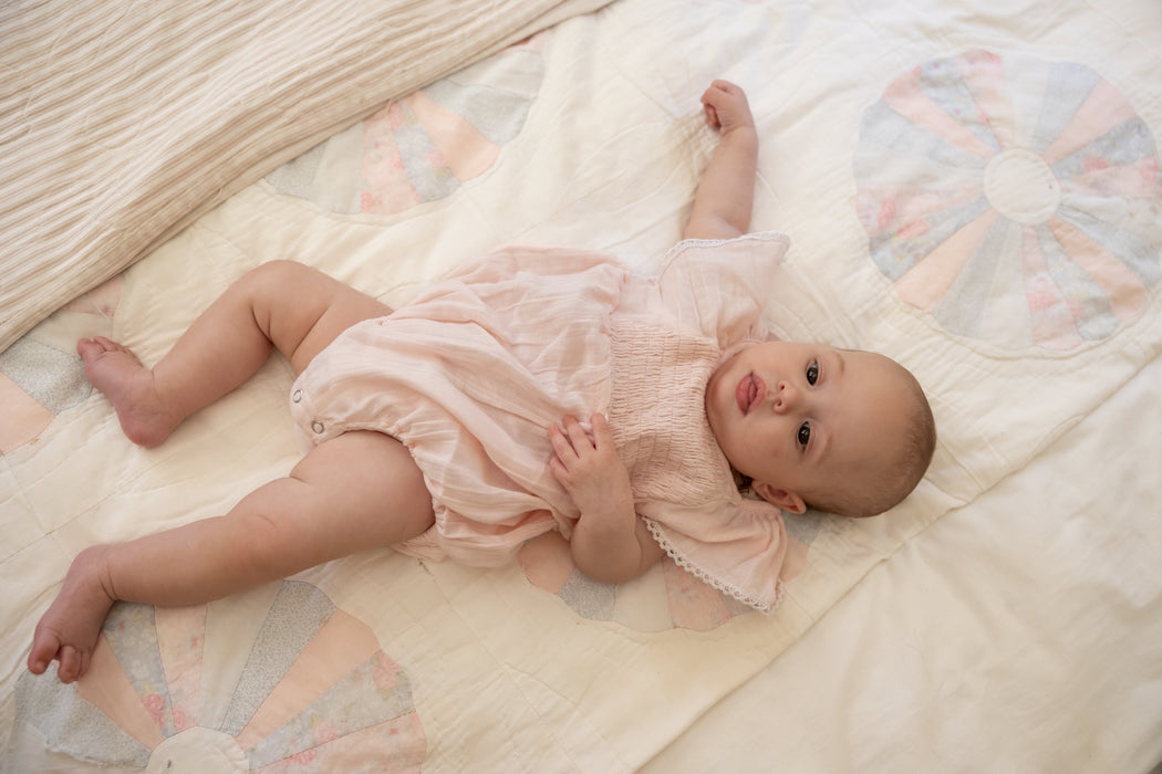 ALEX & ANT - ALICE PLAYSUIT PETAL PINK