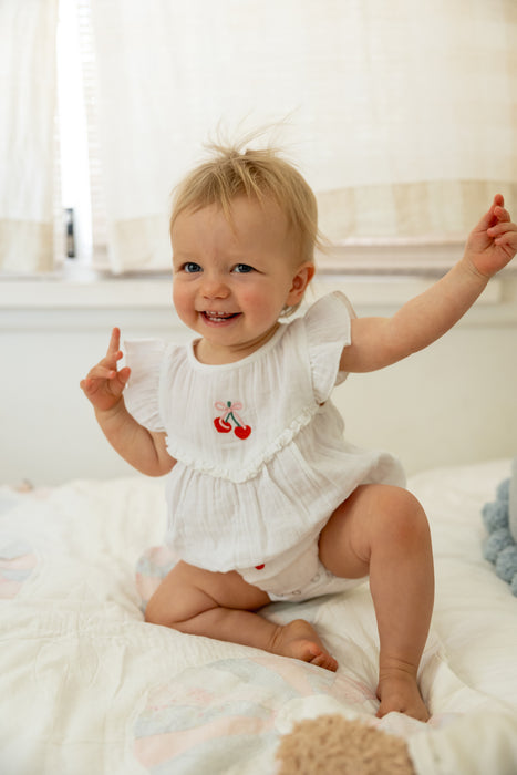 ALEX & ANT - PRETTY ROMPER WHITE