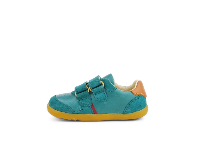 Bobux I-Walk Riley Chaussures Enfant Cuir - Marcheurs Avec Double Bande Auto-agrippante